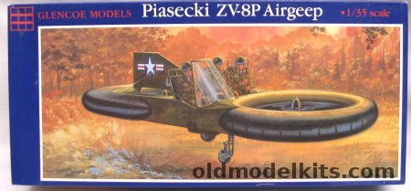 Glencoe 1/35 Piasecki ZV-8P Airgeep - (Ex ITC Piasecki VZ-8P Aerial Jeep), 05202 plastic model kit
